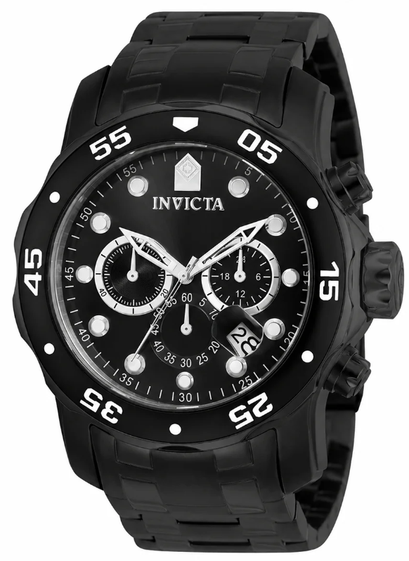 Invicta Pro Diver SCUBA Men's Watch - 48mm, Black 0076