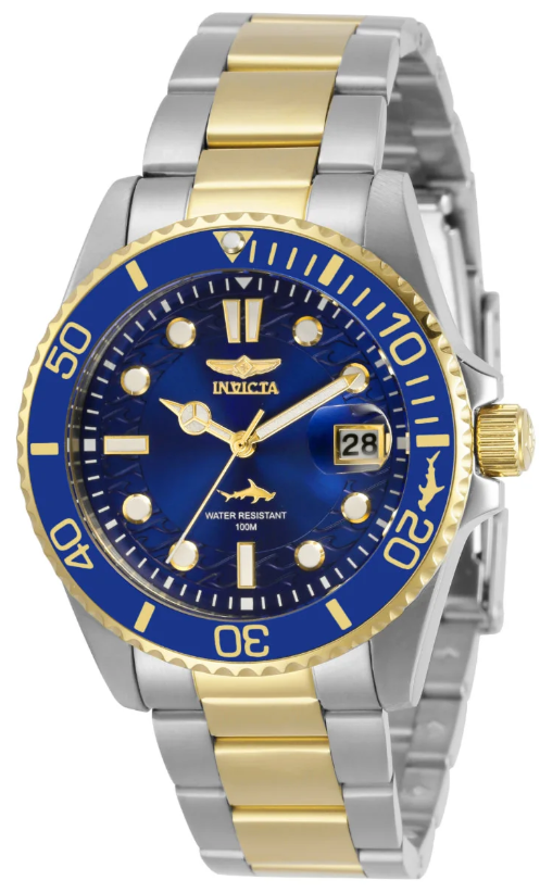 Invicta Pro Diver Currentvale Unisex Watch - 38mm, Steel, Gold (30481)
