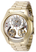 Invicta Specialty Twin Axis Men's Watch w/ Skelenton Dial - 46mm, Gold (48900)