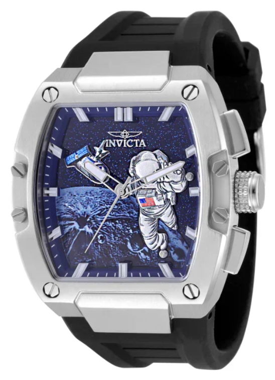 Invicta S1 Rally Moonlander Men's Watch - 43mm, Black (50643)