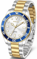 Invicta Pro Diver Vitreos Men's Watch - 42mm, Gold, Steel (69398)