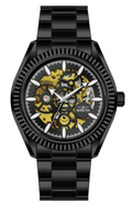 Invicta Objet D Art Glyph Automatic Men's Watch w/ Skeleton Dial - 43mm, Black (69754)