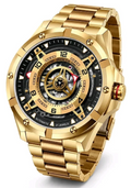 Invicta Racing Interpoint Automatic Men's Watch - 43.5mm, Gold (70078)