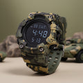 Activa X Invicta Digital Men's Watch - 56mm, Camouflage, Green ACW1968-001