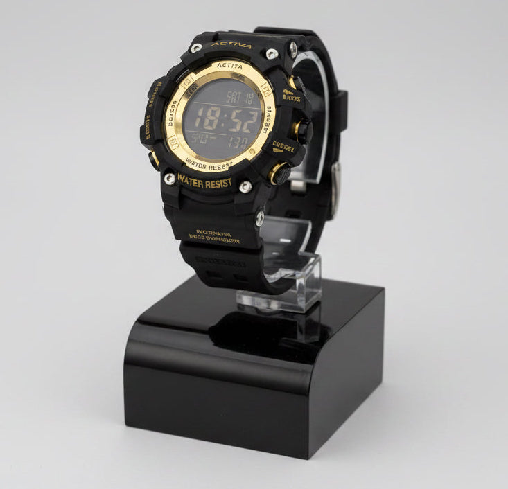 Activa Sync X Invicta Men's Digital Watch - 50mm. Black ACW8046-003