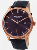 Akribos XXIV Classic Black Dial Men's Quartz Watch AK914BU