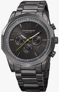 Akribos XXIV Enterprise Quartz Grey Dial Men's Watch AK940GN