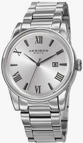 Akribos AK1056SS XXIV Quartz 41mm Silver Dial Men's Watch