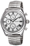 Akribos XXIV Silver Dial Men's Quartz Watch AK827SS