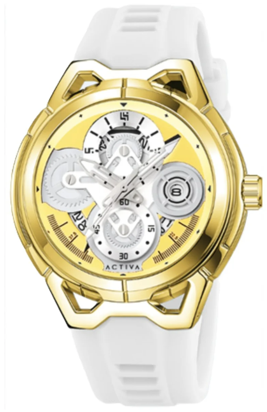 Activa Drift X Invicta Men's Watch - 44mm, White (ACW9349-010)