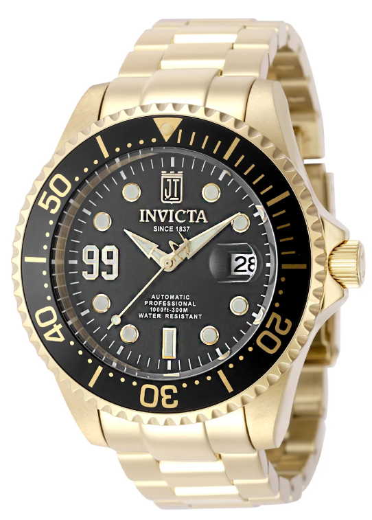 Invicta JT Nerovia Automatic Men's Watch limited edition 51 of 99 made - 47mm, Gold (51310)
