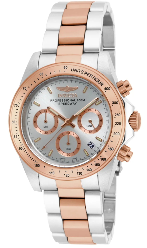 Invicta Speedway Torvane Men's Watch - 39.5mm, Steel, Rose Gold (17030)