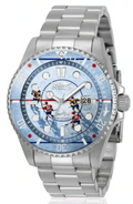 Invicta Pro Diver Visions From Above Hockey 43mm Quartz Steel Watch (51058)