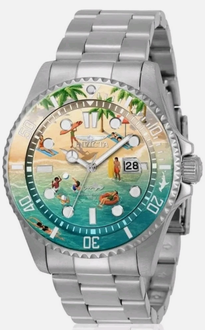 Invicta - Pro Diver - Visions From Above "The Beach" - 43mm - (51051)