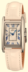 Invicta Celestial Lady 22mm Silver Tone Case Silver Metal Dial White Band - 70378