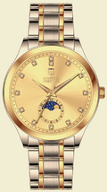 Invicta x Montres Prestige Men's Dress Watch 42mm Silver Gold Two Tone MPW-0369