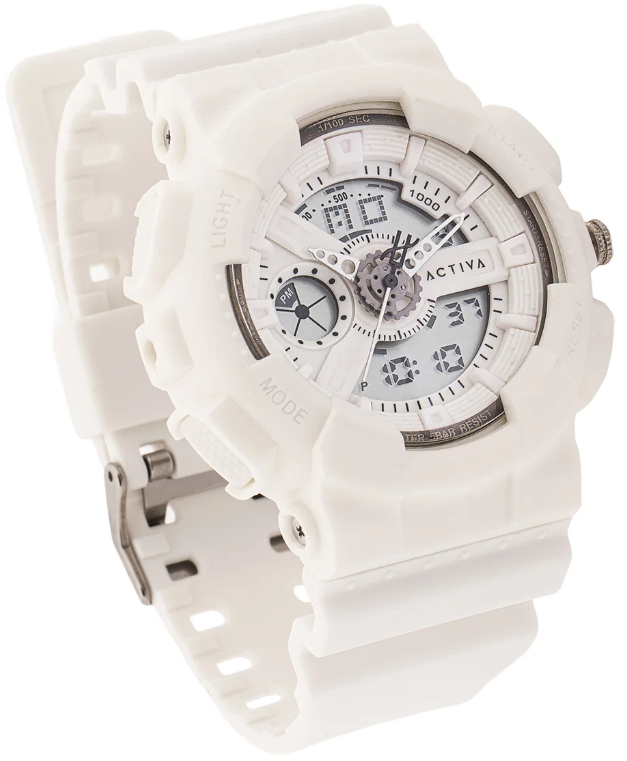 Activa Pixel X Invicta Digital Men's Watch - 50mm. White ACW498-009